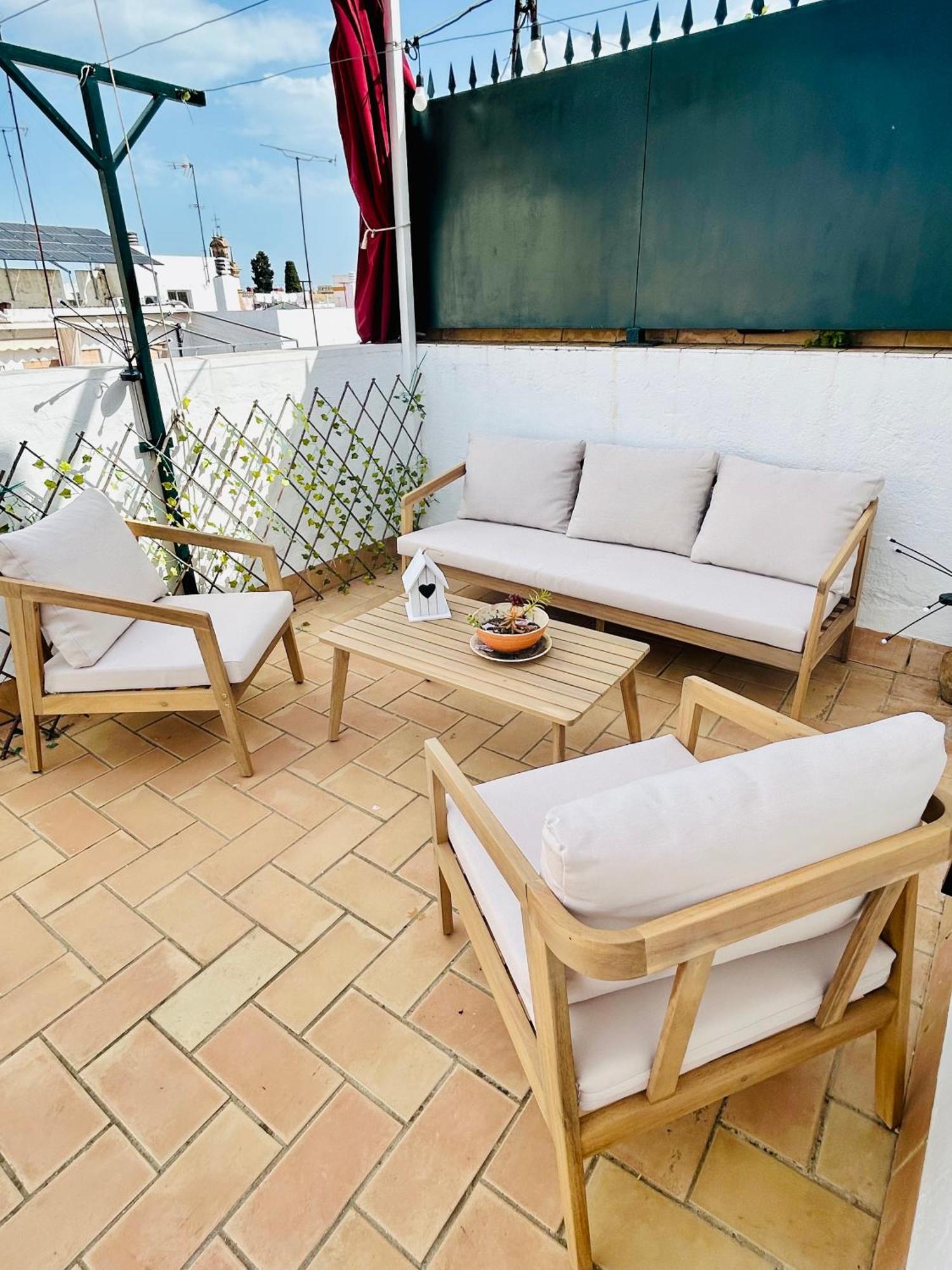 Ferienwohnung La Azotea Del Sol Sevilla Exterior foto